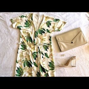 Floral Babaton wrap dress